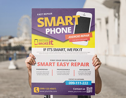 Smartphone Repair flyer