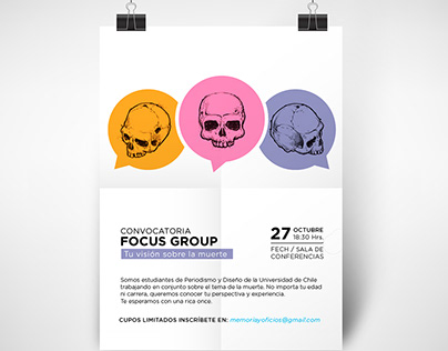 Afiche Focus Group