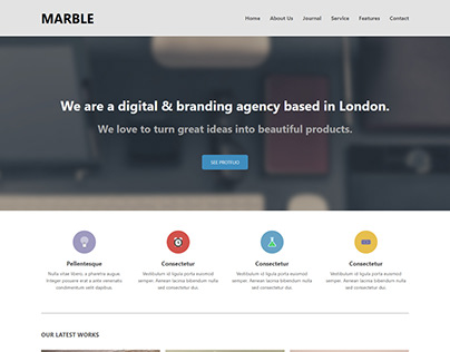 Marbel Website Design