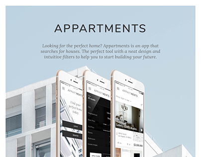 Appartments: mobile design