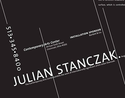 Julian Stanczak Type Studies