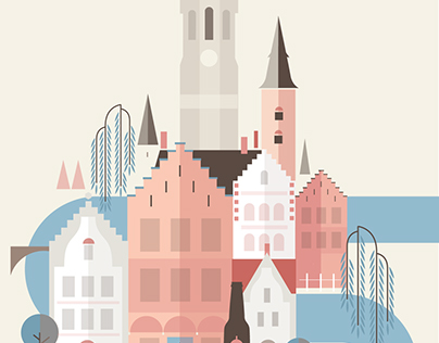 Bruges. Personal Project/Print.