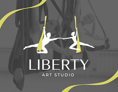 Identity for Liberty art studio by LMG agency