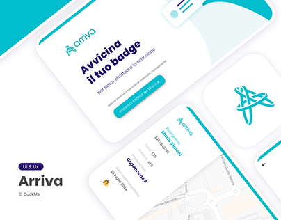Arriva Kiosk | App design