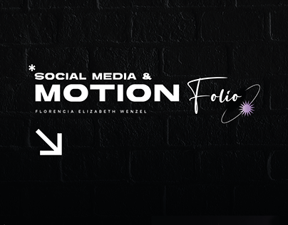 Social Media & Motion Folio - Flor Wenzel + CDB