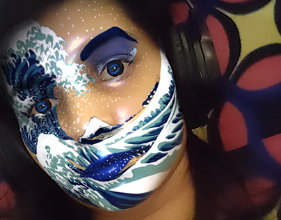 AR face filters - Hokusai, Kathakali, Hibiscus tiara