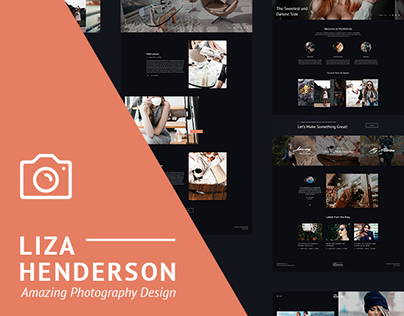Liza Photo Website Design