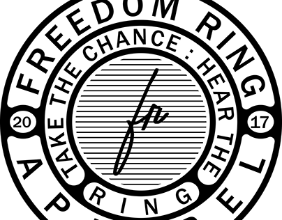 Freedom Ring Apparel Badge