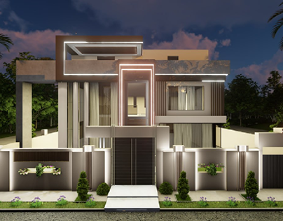 Modern Villa exterior design