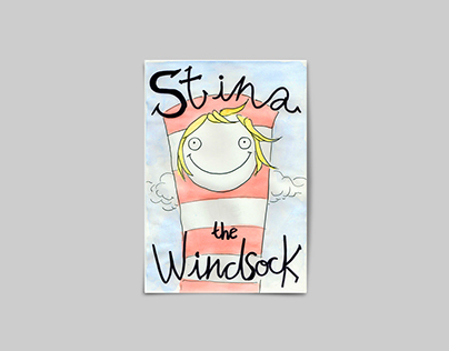 Children Illustration. Stina the Windsock