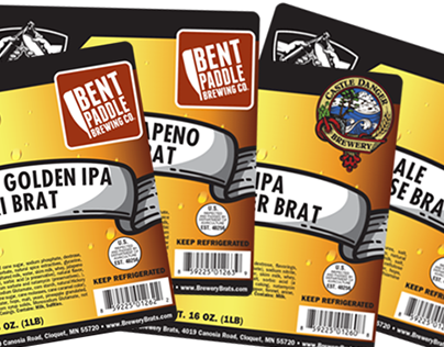 Brewery Brats Labels