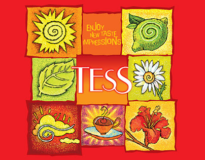 TESS TEA - advertising