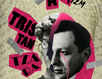 Tristan Tzara (Dadaist Poster Design)