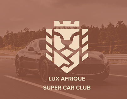 Lux Afriqe Super Car Club Brand Identity