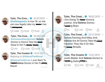 Tyler The Creator Selena Gomez Tweet