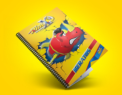 Diseños de cuadernos RinoX The Game by ActiMalta