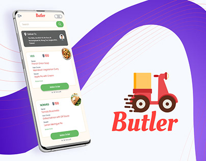 Butler Food Delivery App
