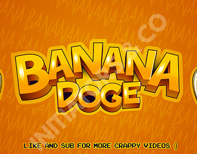 BananaDoge (Twitch Banner)
