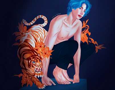 Illustration “Tiger JK”