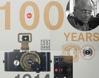 100 years of Leica photography / anniversary posters