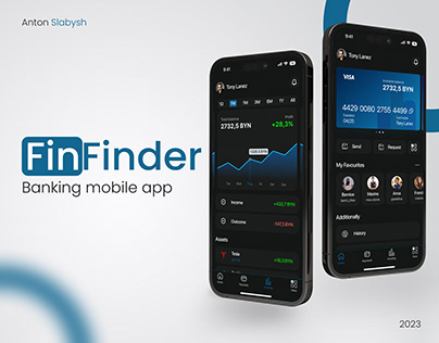 FinFinder Banking Mobile App | UX/UI Design