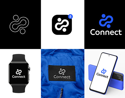 Connect Logo Design | Branding | Brand identity.