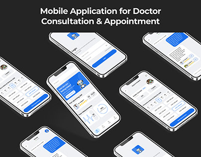 Mobile App Design for Doctor Consultation & Appointment