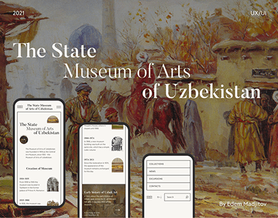 Museum of Arts of Uzbekistan — Redesign