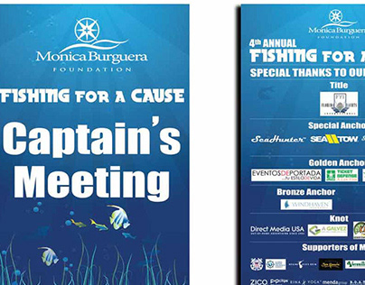 4th Annual Fishing for a Cause Marketing Material