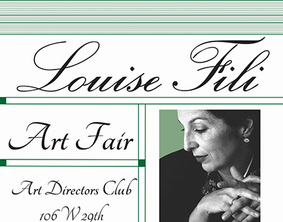Louise Fili Poster