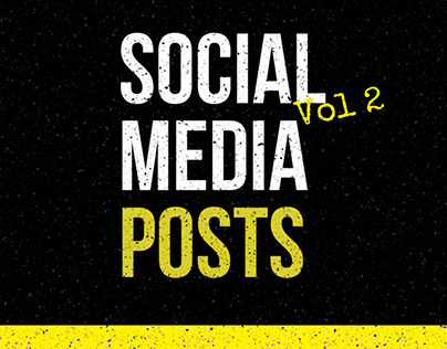 Social Media Posts (vol2)