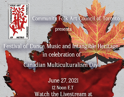 Poster Series- CFAC Festival of Intangible Heritage