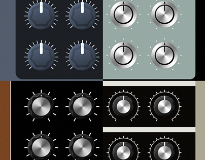 Synth knobs