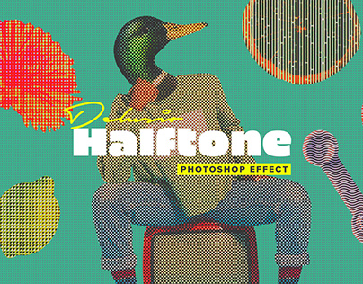 Delusio Halftone Photoshop Effect
