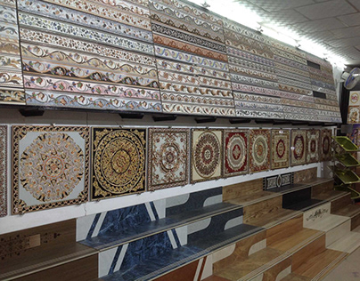 OR Ceramic Manufacturer of Rangoli Floor Tiles