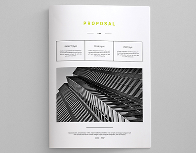 Indesign Business Proposal