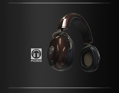 Project thumbnail - 3D Model Koss Headphones