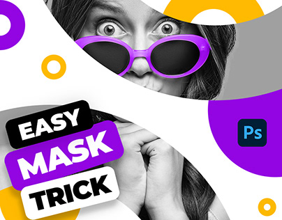 Easy mask effect Photoshop tutorial