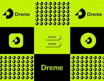 Branding D letter logo design