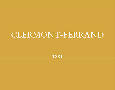 Cermont-Ferrand Wine Label