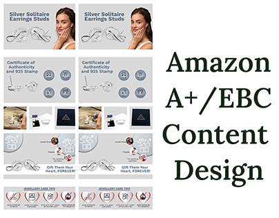 Earring A+/EBC Amazon A+/EBC Content Design