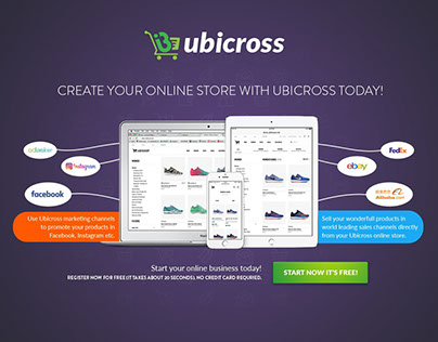 Ubicross - Ecommerce platform design