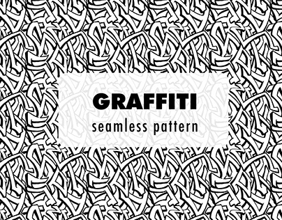 GRAFFITI seamless pattern design