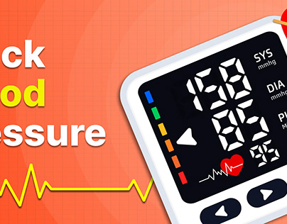 Blood Pressure Moniter App UI design