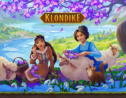 Spring loader for Klondike (Vizor Games)