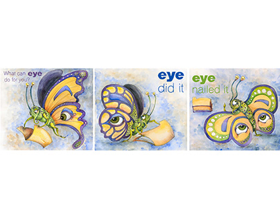 Web Ilustrations for Eye Integrated Branding Agency