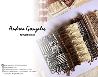 Andrea Gonzales - Textiles Design Portfolio