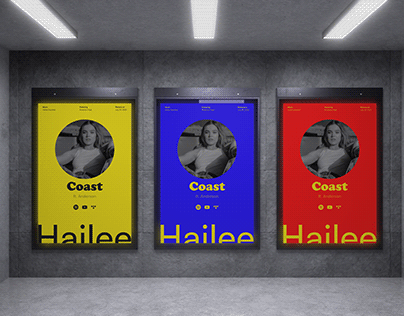 Coast Hailee Steinfeld - Poster Design