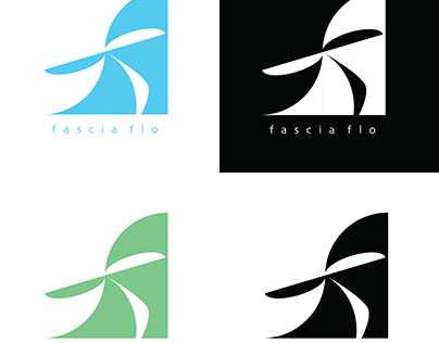 fascia flo logo design