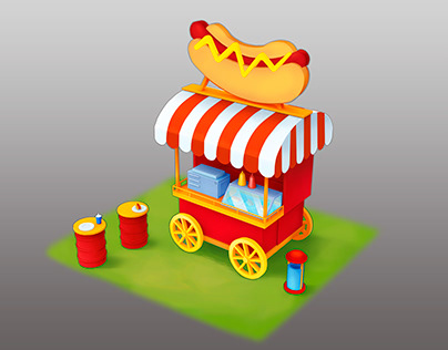Hot dog tent